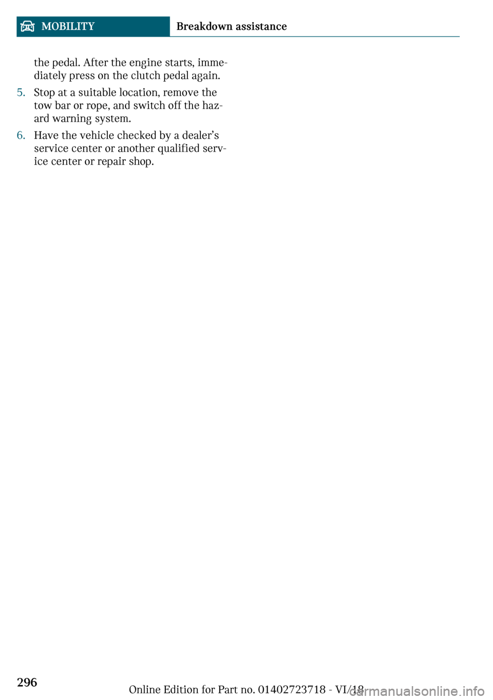 MINI Hardtop 2 Door 2019  Owners Manual �