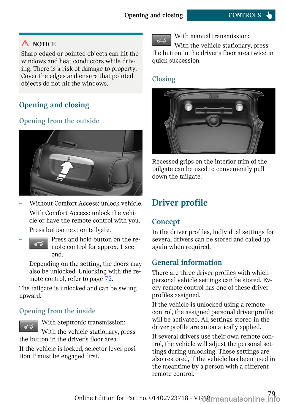 MINI Hardtop 2 Door 2019 Manual PDF �N�O�m�-�C�
�d�