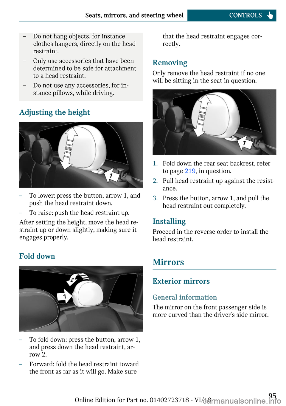 MINI Hardtop 2 Door 2019 Owners Manual 