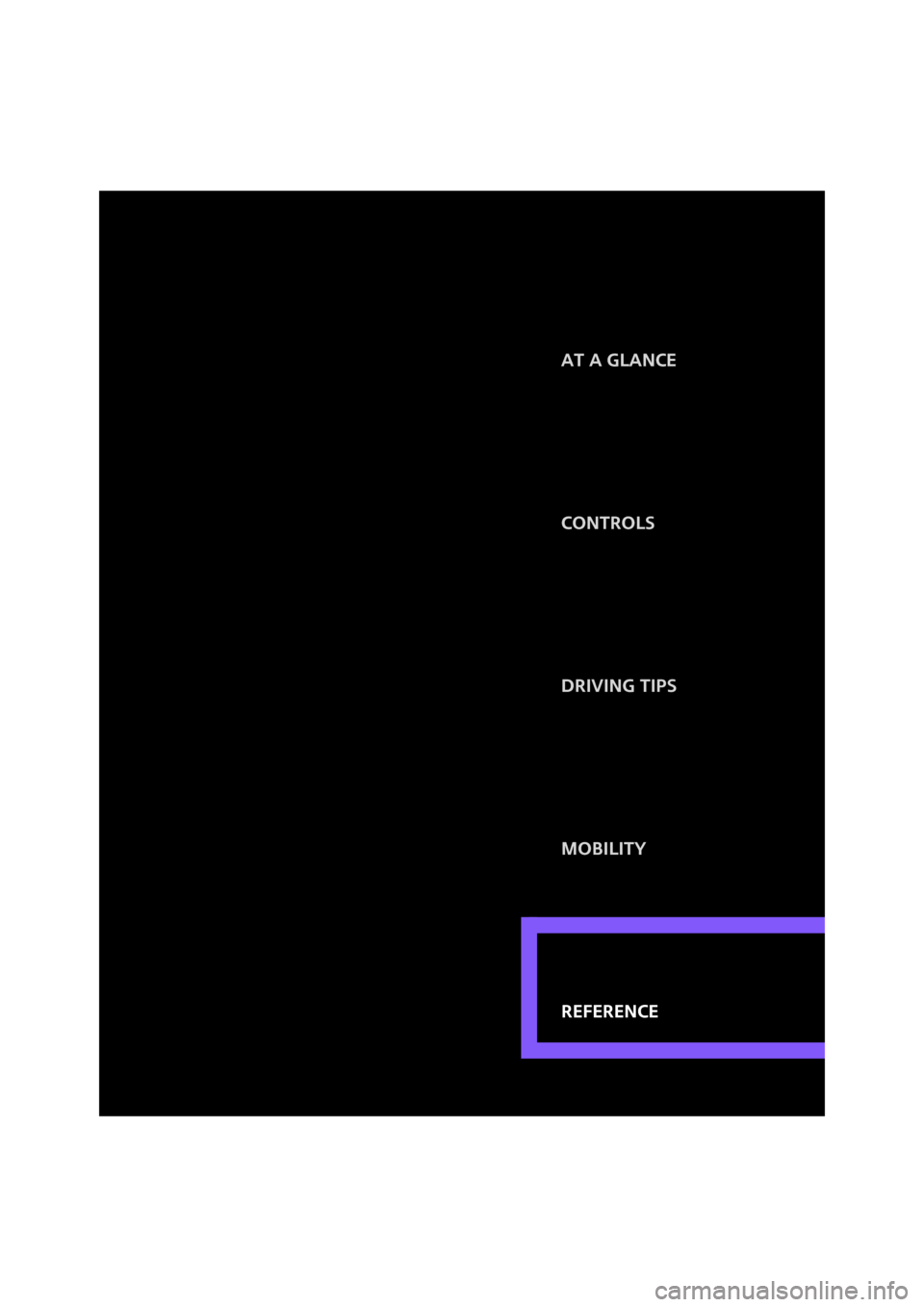 MINI Hardtop 2 Door 2007 Owners Manual Reference Controls
Driving tips
Mobility At a glance
Reference MINI Hardtop 2 Door 2007 Owners Manual Reference Controls
Driving tips
Mobility At a glance
Reference