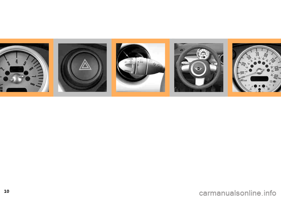 MINI Hardtop 2 Door 2006 User Guide 10 MINI Hardtop 2 Door 2006 User Guide 10