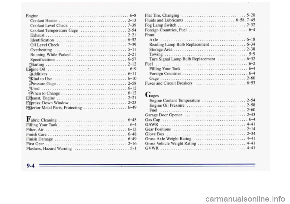 OLDSMOBILE BRAVADA 1996  Owners Manual ProCarManuals.com 
