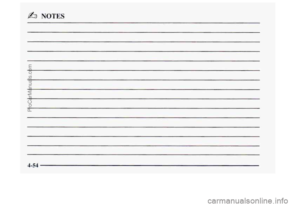 OLDSMOBILE BRAVADA 1997  Owners Manual fi NOTES 
4-54 
ProCarManuals.com 