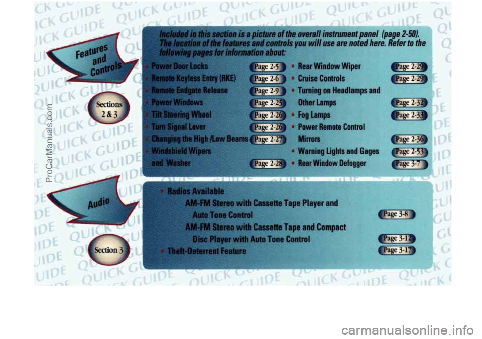 OLDSMOBILE BRAVADA 1998  Owners Manual ProCarManuals.com 