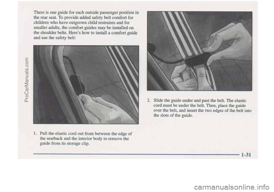 OLDSMOBILE CUTLASS 1997 Owners Guide ProCarManuals.com 