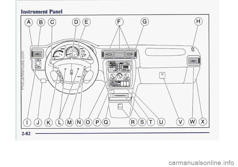 OLDSMOBILE SILHOUETTE 1998  Owners Manual Instrument  Panel 
I 
2-82 
ProCarManuals.com 