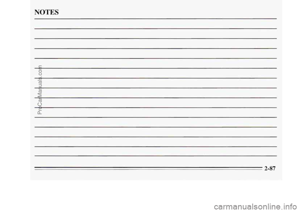 OLDSMOBILE SILHOUETTE 1995 Owners Manual NOTES
ProCarManuals.com OLDSMOBILE SILHOUETTE 1995 Owners Manual NOTES
ProCarManuals.com