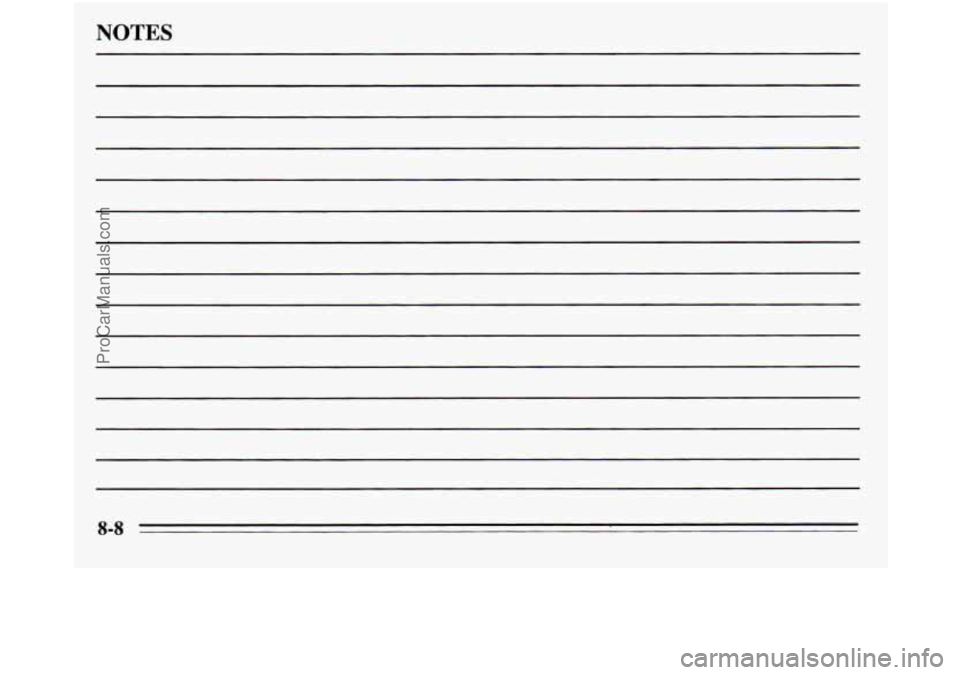 OLDSMOBILE SILHOUETTE 1995 Owners Manual NOTES
ProCarManuals.com OLDSMOBILE SILHOUETTE 1995 Owners Manual NOTES
ProCarManuals.com