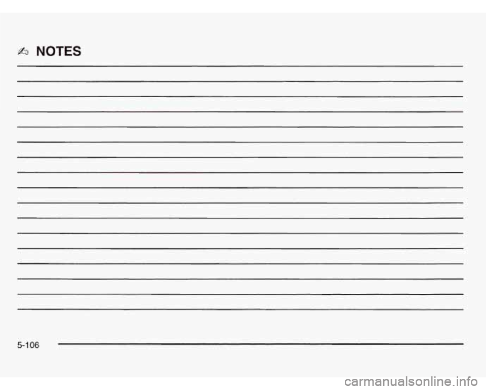 OLDSMOBILE SILHOUETTE 2003  Owners Manual b NOTES 
5-1 06  