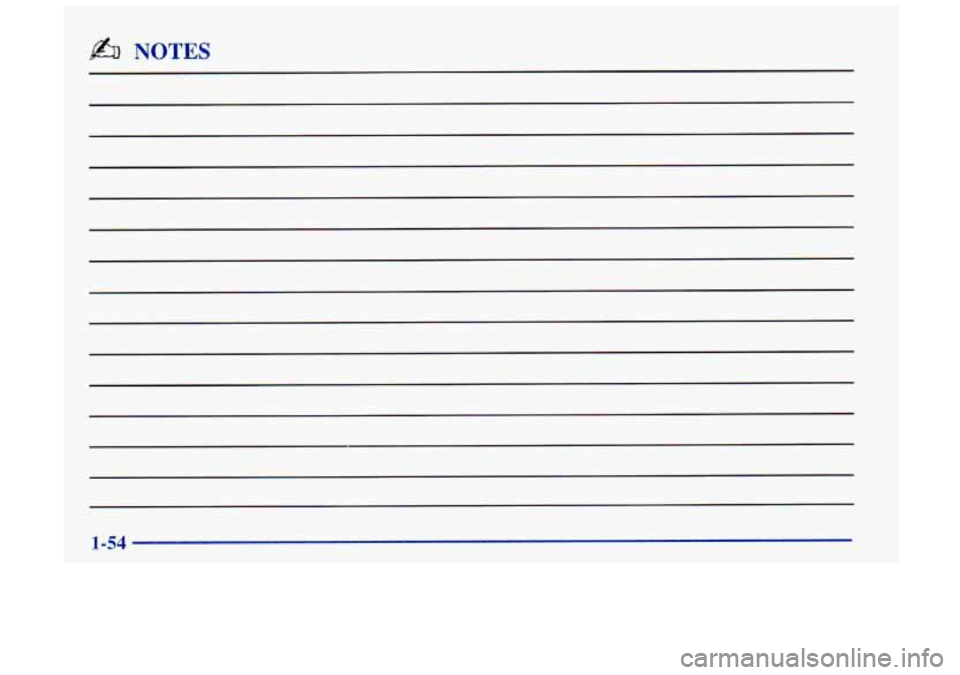 Oldsmobile Achieva 1998  s Repair Manual b% NOTES  