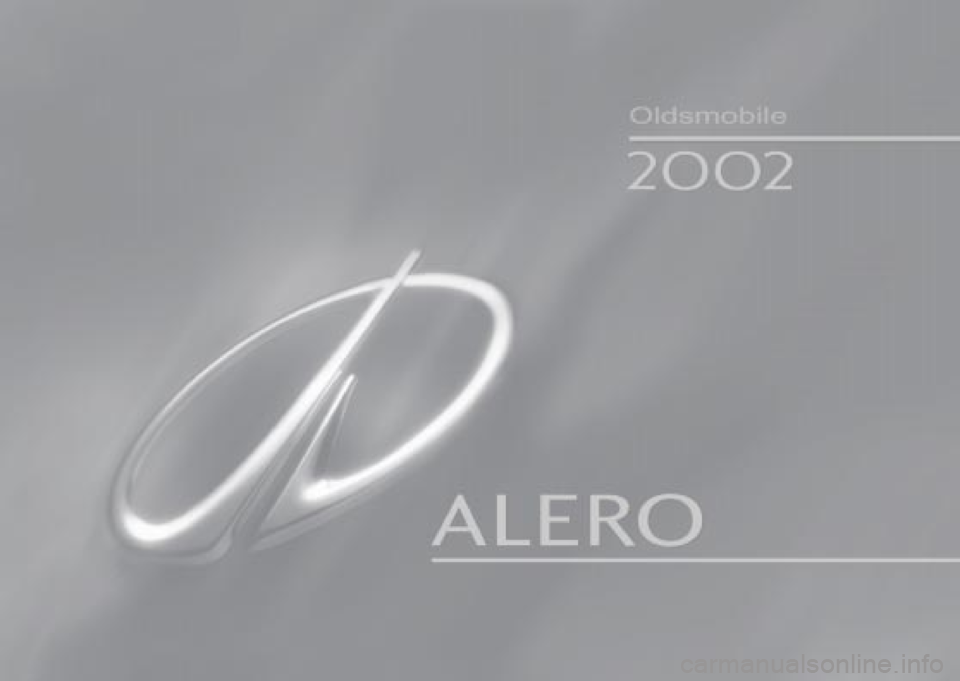 Oldsmobile Alero 2002  Owners Manuals 
