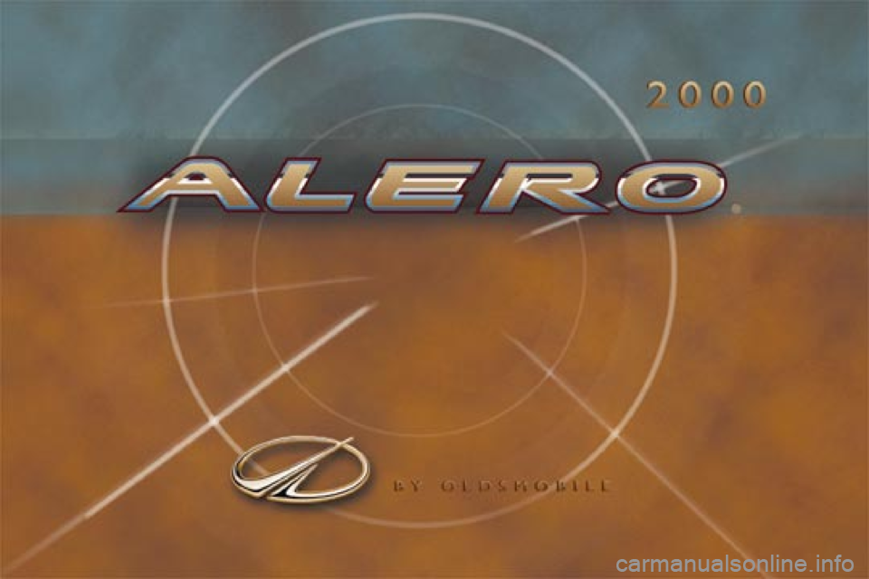 Oldsmobile Alero 2000  Owners Manuals 
