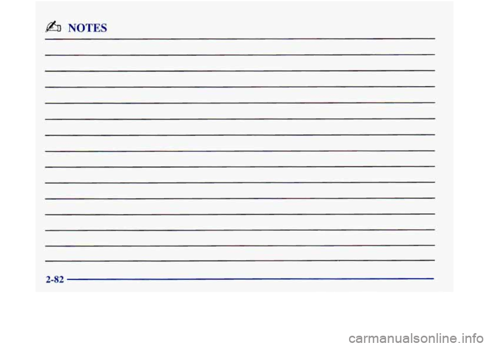 Oldsmobile Aurora 1998  Owners Manuals b% NOTES 
2-82  