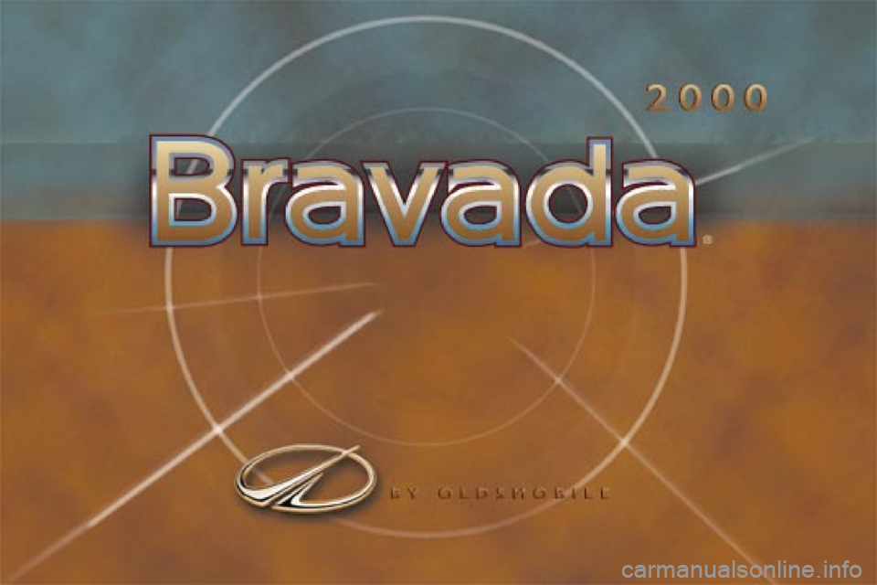Oldsmobile Bravada 2000  Owners Manuals 