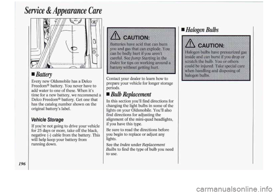Oldsmobile Cutlass Supreme 1994 Owners Manuals Oldsmobile Cutlass Supreme 1994 Owners Manuals