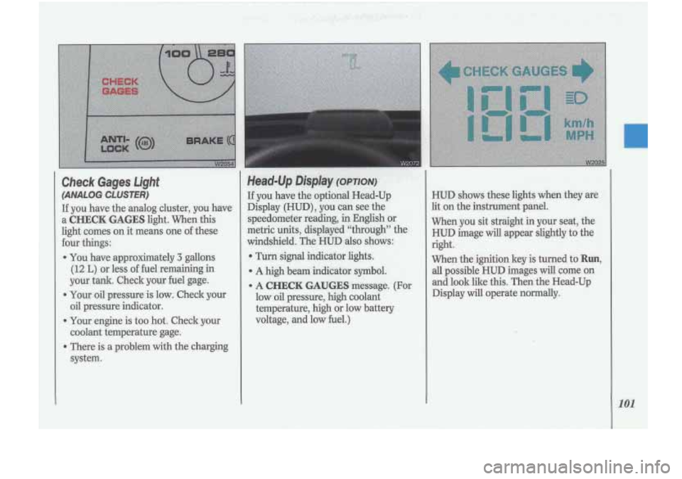 Oldsmobile Cutlass Supreme 1993  Owners Manuals 