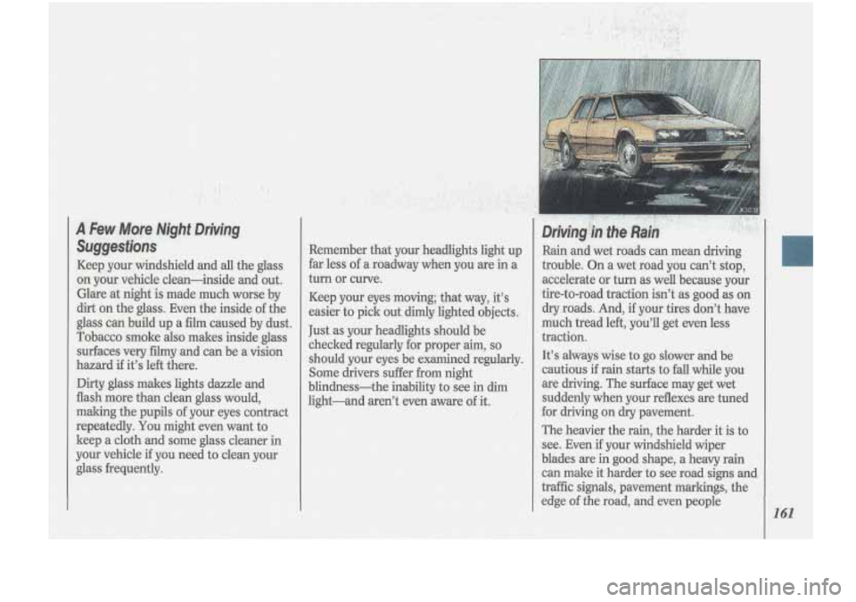Oldsmobile Cutlass Supreme 1993  Owners Manuals I  