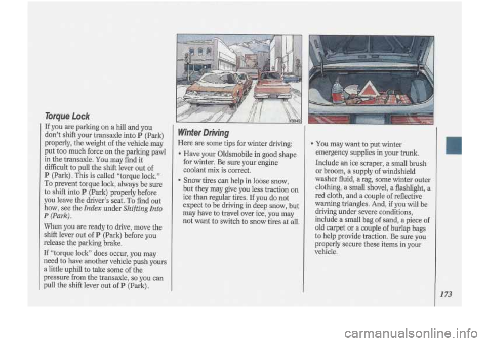 Oldsmobile Cutlass Supreme 1993  Owners Manuals 