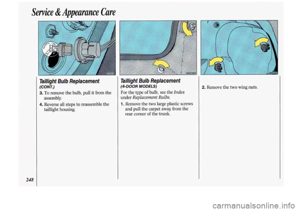 Oldsmobile Cutlass Supreme 1993  Owners Manuals 