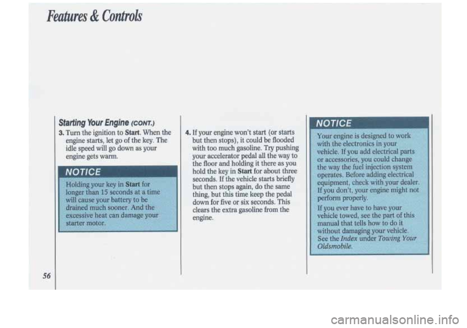 Oldsmobile Cutlass Supreme 1993  s Workshop Manual 