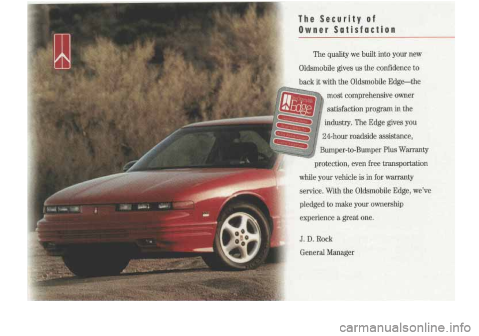 Oldsmobile Cutlass Supreme 1993  Owners Manuals 