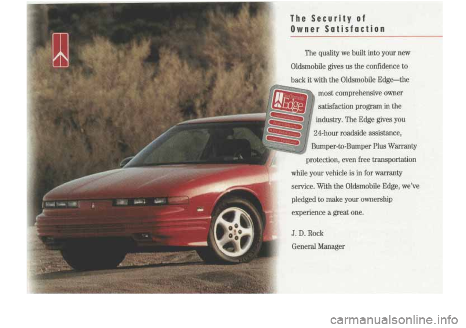 Oldsmobile Cutlass Supreme 1993  Owners Manuals 