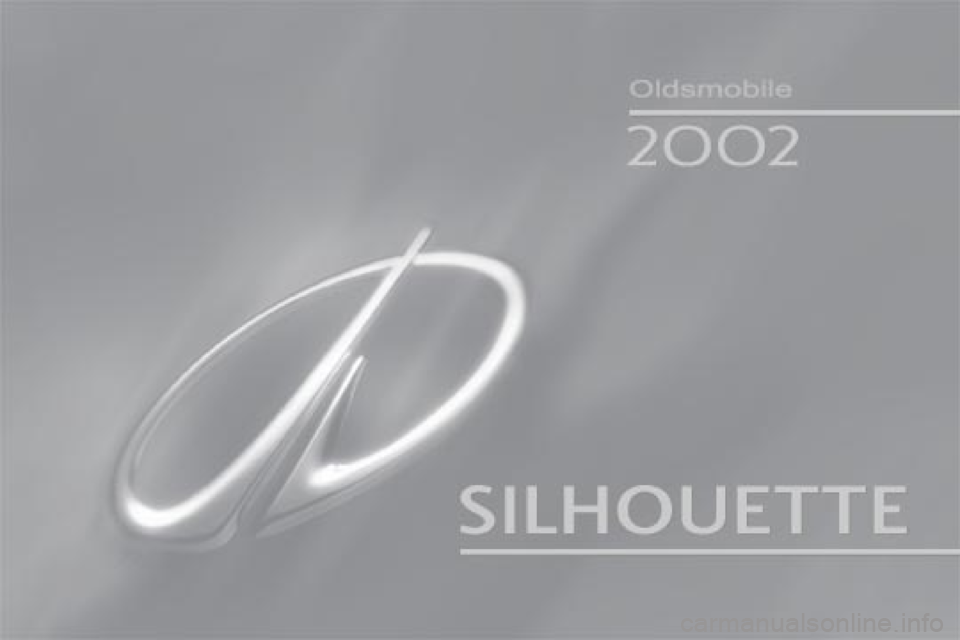 Oldsmobile Silhouette 2002  Owners Manuals 