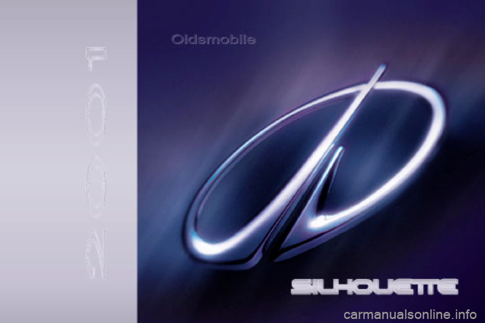Oldsmobile Silhouette 2001  Owners Manuals 