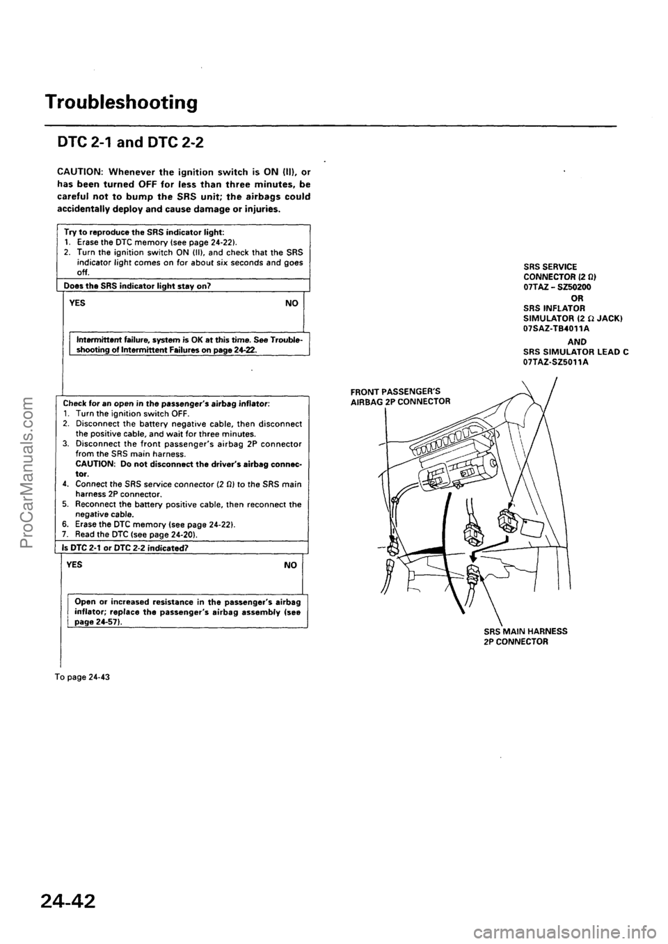ACURA EL 1997  Service Repair Manual ProCarManuals.com 
