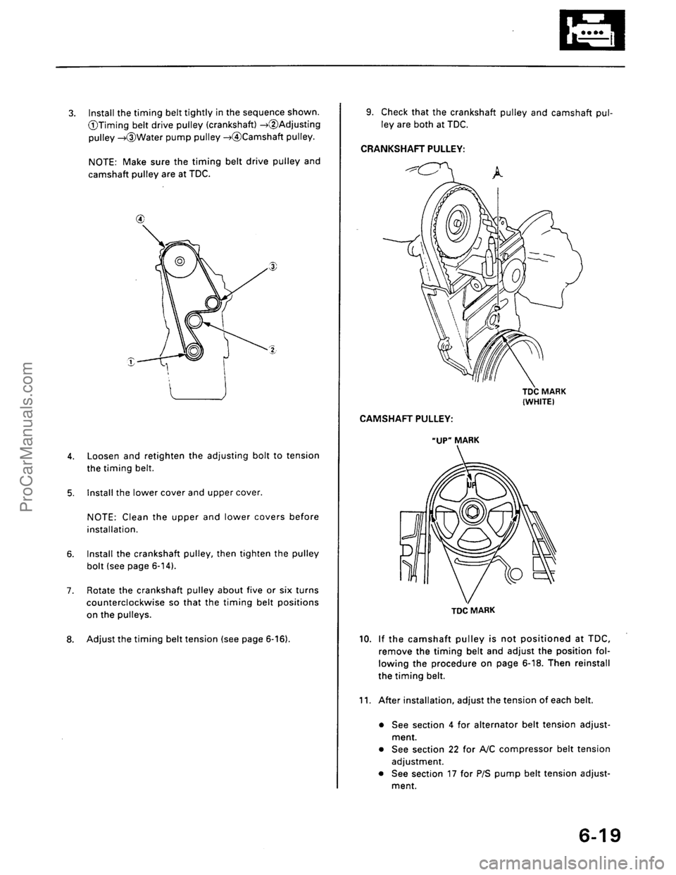 ACURA EL 1997 Service Repair Manual ProCarManuals.com ACURA EL 1997 Service Repair Manual ProCarManuals.com