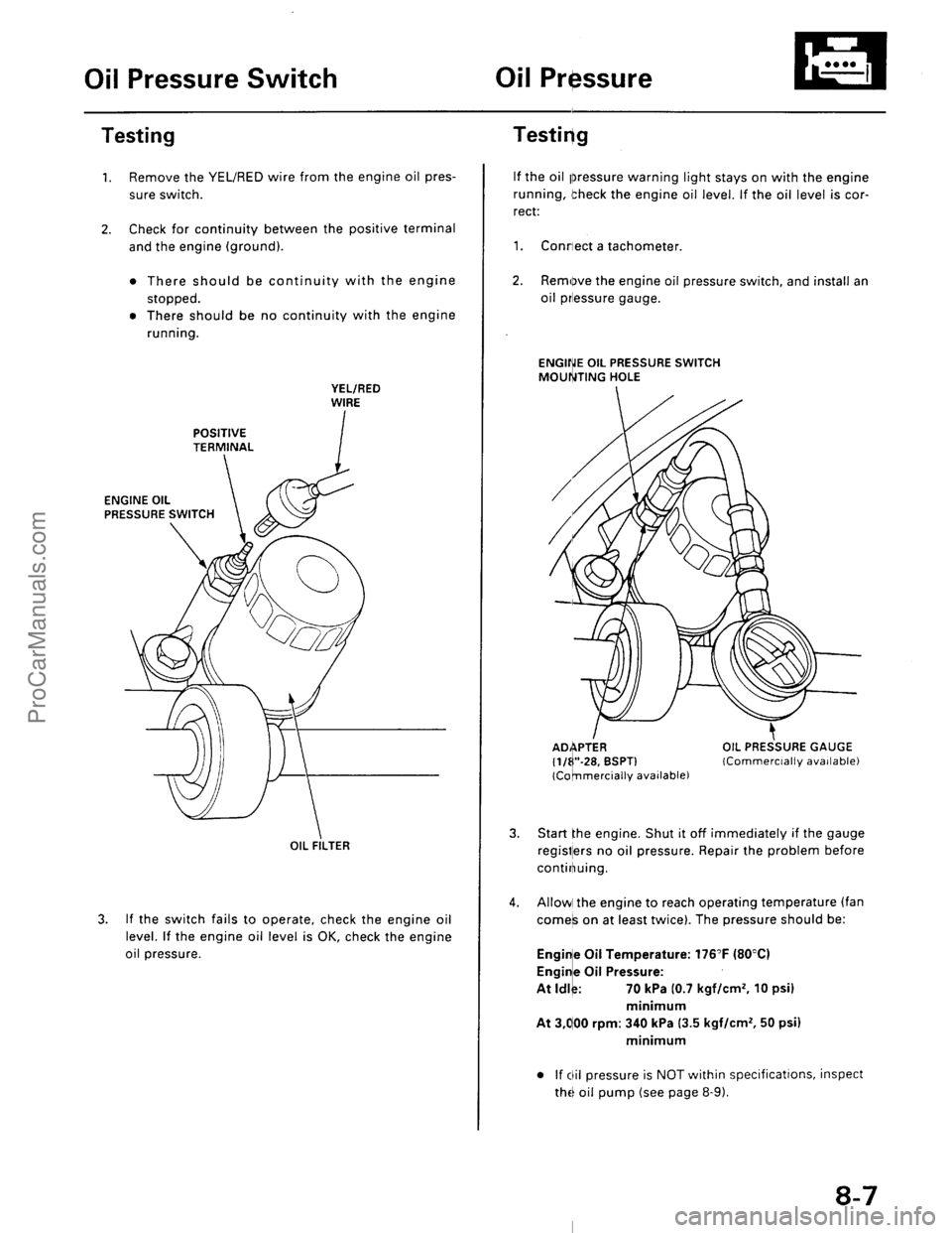 ACURA EL 1997 Service Repair Manual ProCarManuals.com ACURA EL 1997 Service Repair Manual ProCarManuals.com