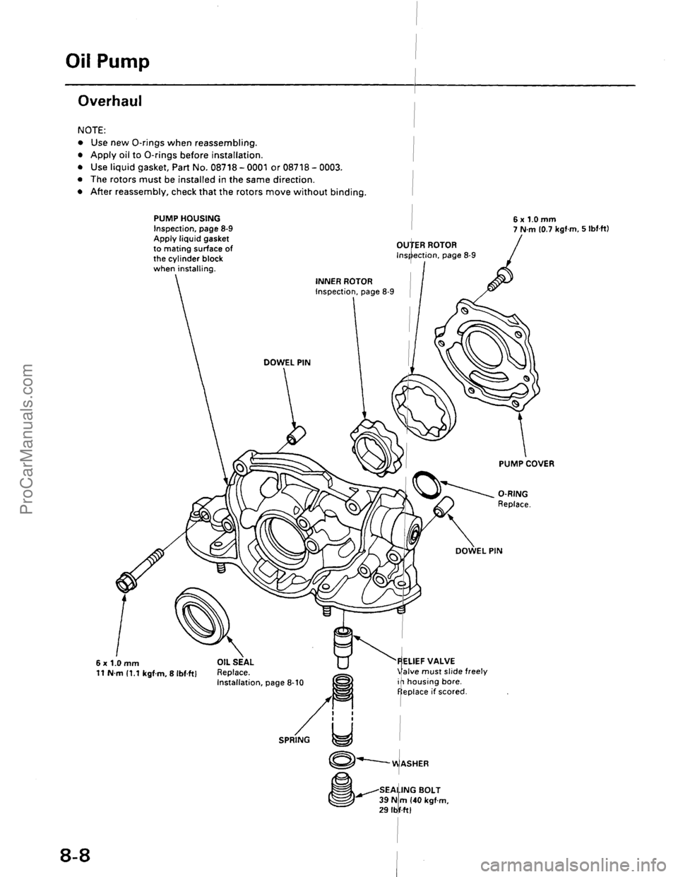 ACURA EL 1997 Service Repair Manual ProCarManuals.com ACURA EL 1997 Service Repair Manual ProCarManuals.com
