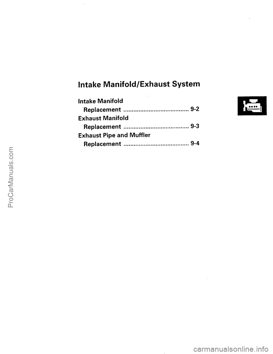 ACURA EL 1997 Service Repair Manual ProCarManuals.com ACURA EL 1997 Service Repair Manual ProCarManuals.com