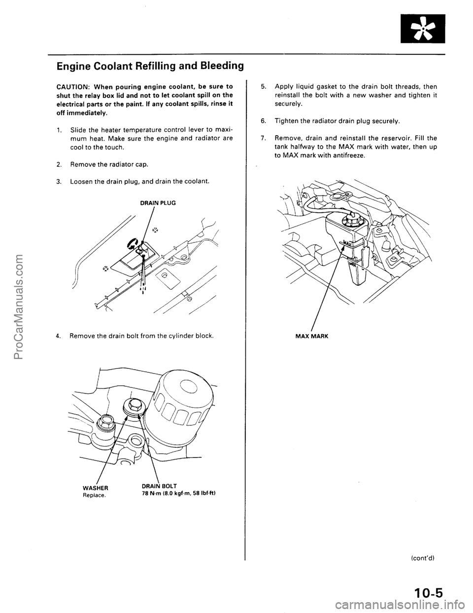 ACURA EL 1997 Service Repair Manual ProCarManuals.com ACURA EL 1997 Service Repair Manual ProCarManuals.com