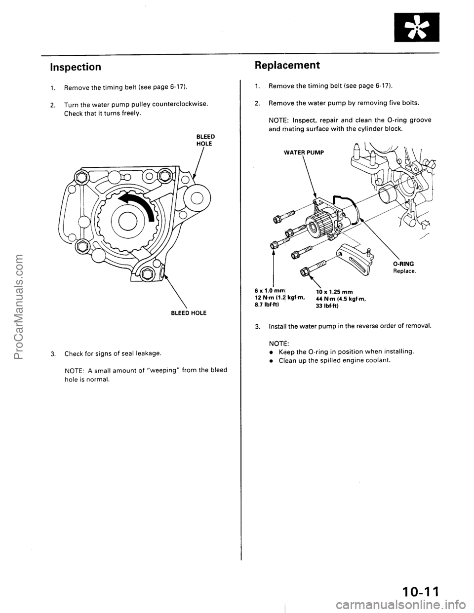 ACURA EL 1997 Service Repair Manual ProCarManuals.com ACURA EL 1997 Service Repair Manual ProCarManuals.com