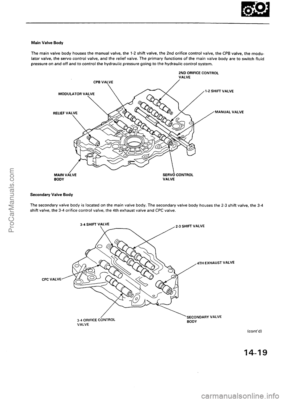 ACURA EL 1997 Service Repair Manual ProCarManuals.com ACURA EL 1997 Service Repair Manual ProCarManuals.com