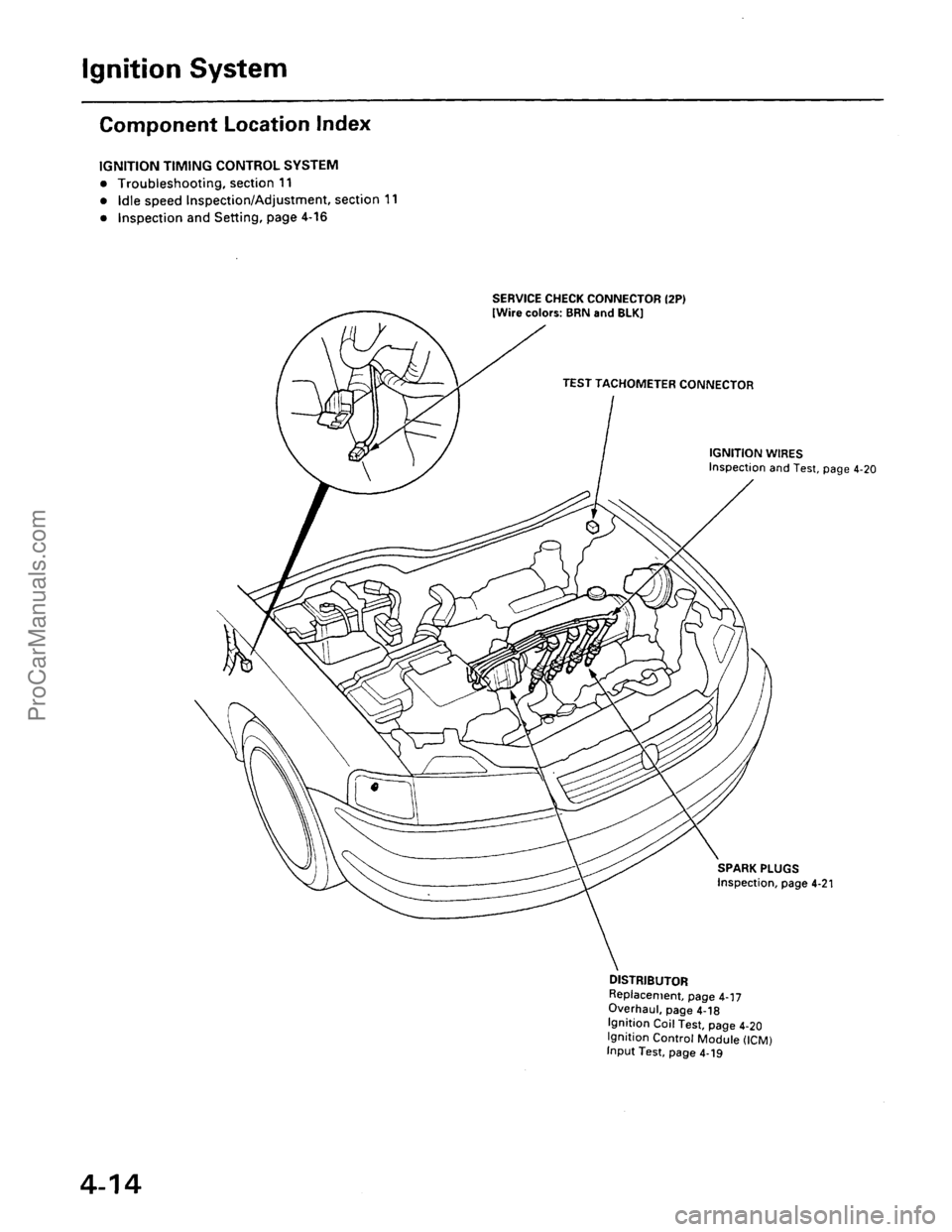 ACURA EL 1997 Service Service Manual ProCarManuals.com ACURA EL 1997 Service Service Manual ProCarManuals.com