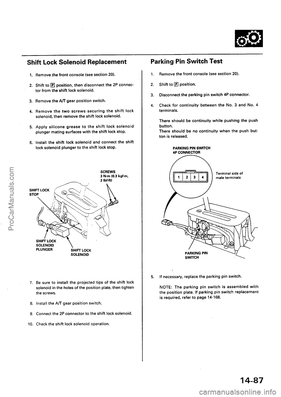 ACURA EL 1997 Service Repair Manual ProCarManuals.com ACURA EL 1997 Service Repair Manual ProCarManuals.com