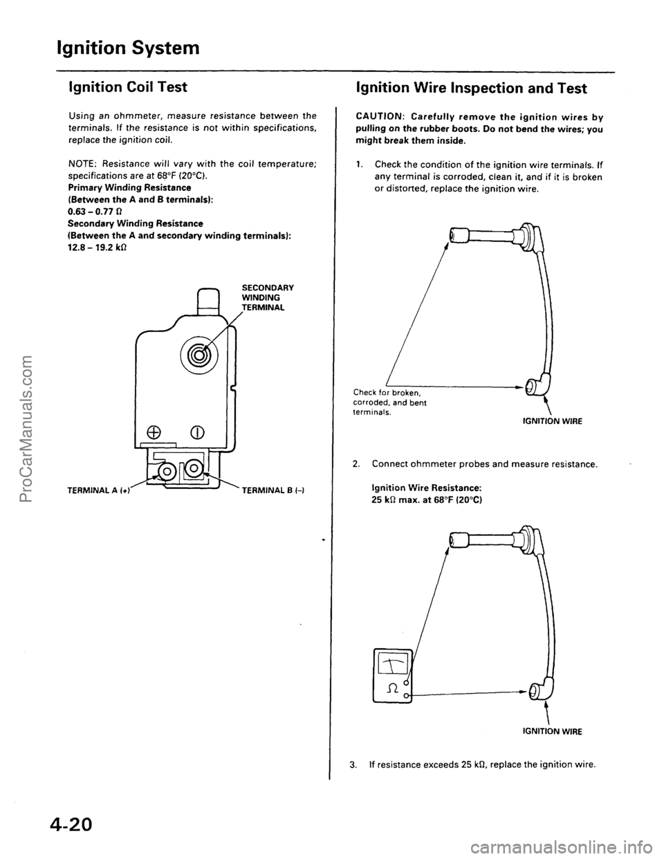 ACURA EL 1997 Service Service Manual ProCarManuals.com ACURA EL 1997 Service Service Manual ProCarManuals.com
