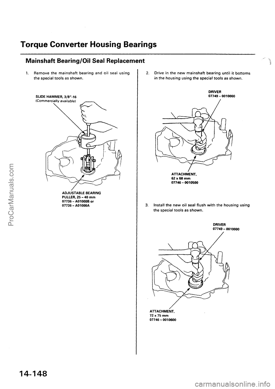 ACURA EL 1997 Service Repair Manual ProCarManuals.com ACURA EL 1997 Service Repair Manual ProCarManuals.com