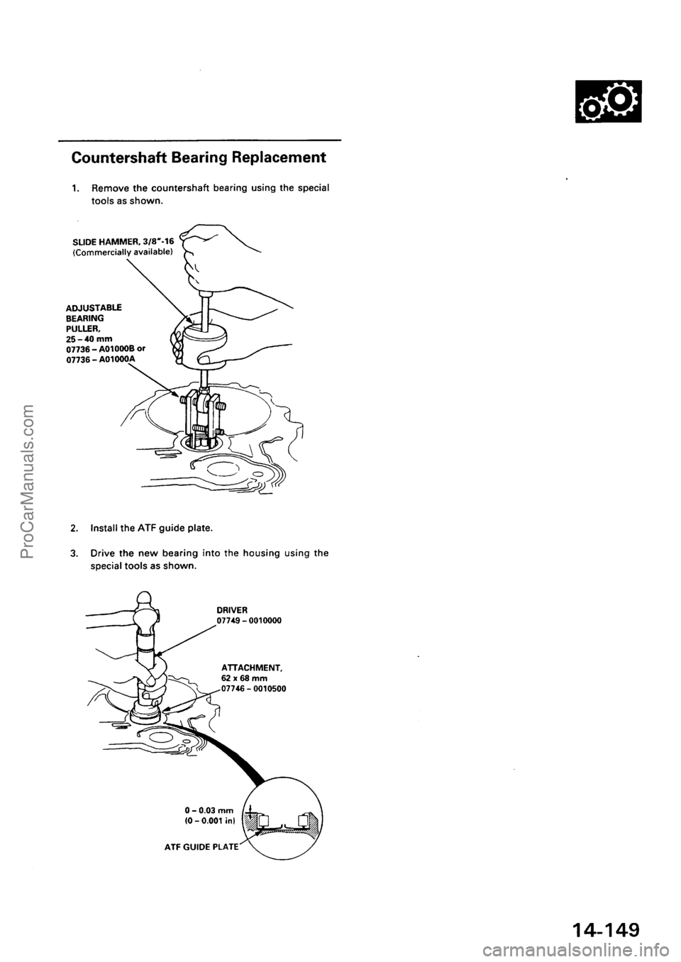 ACURA EL 1997 Service Repair Manual ProCarManuals.com ACURA EL 1997 Service Repair Manual ProCarManuals.com