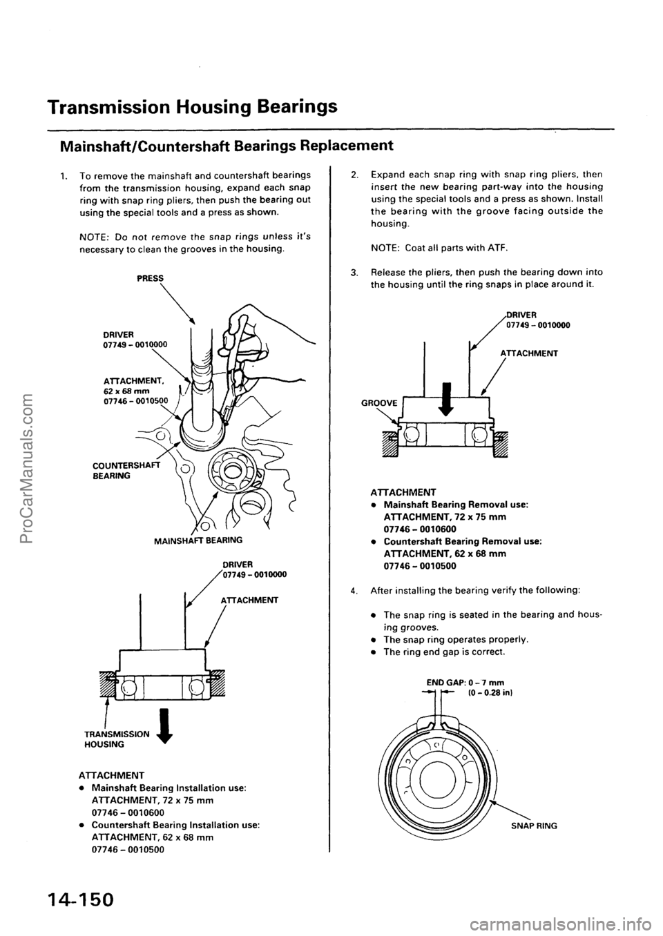 ACURA EL 1997 Service Repair Manual ProCarManuals.com ACURA EL 1997 Service Repair Manual ProCarManuals.com