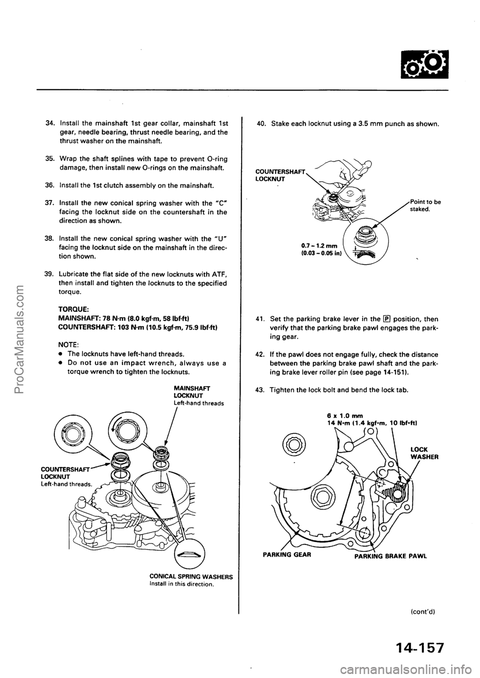 ACURA EL 1997 Service Repair Manual ProCarManuals.com ACURA EL 1997 Service Repair Manual ProCarManuals.com