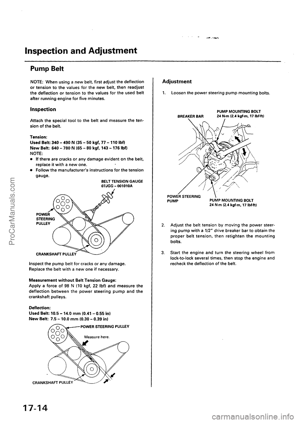 ACURA EL 1997 Service Repair Manual ProCarManuals.com ACURA EL 1997 Service Repair Manual ProCarManuals.com