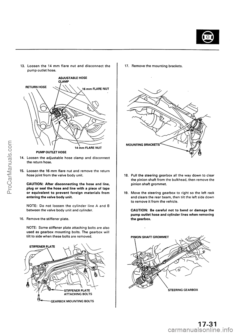 ACURA EL 1997 Service Repair Manual ProCarManuals.com ACURA EL 1997 Service Repair Manual ProCarManuals.com