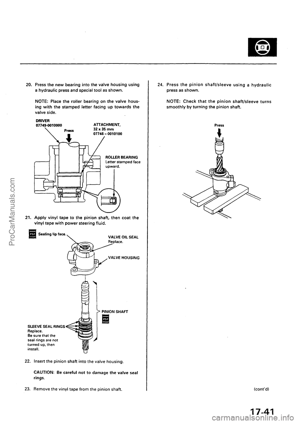 ACURA EL 1997 Service Repair Manual ProCarManuals.com ACURA EL 1997 Service Repair Manual ProCarManuals.com