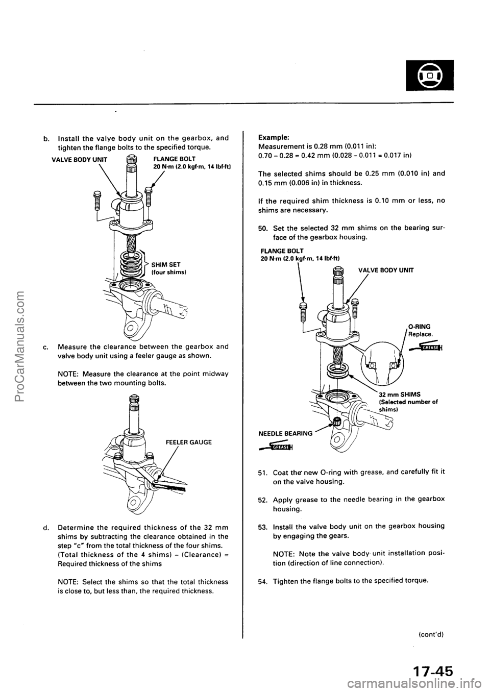 ACURA EL 1997 Service Repair Manual ProCarManuals.com ACURA EL 1997 Service Repair Manual ProCarManuals.com