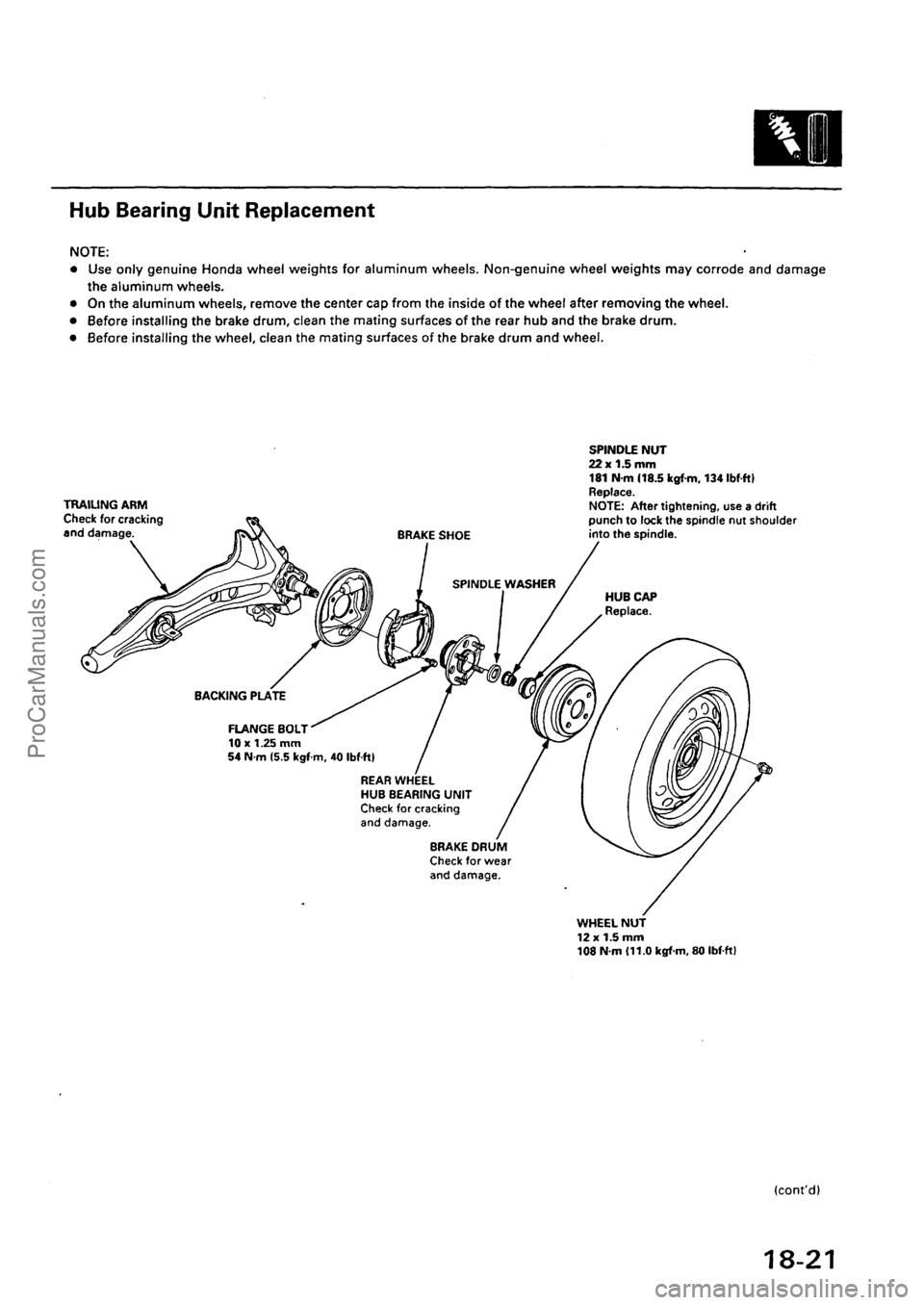 ACURA EL 1997 Service Repair Manual ProCarManuals.com ACURA EL 1997 Service Repair Manual ProCarManuals.com