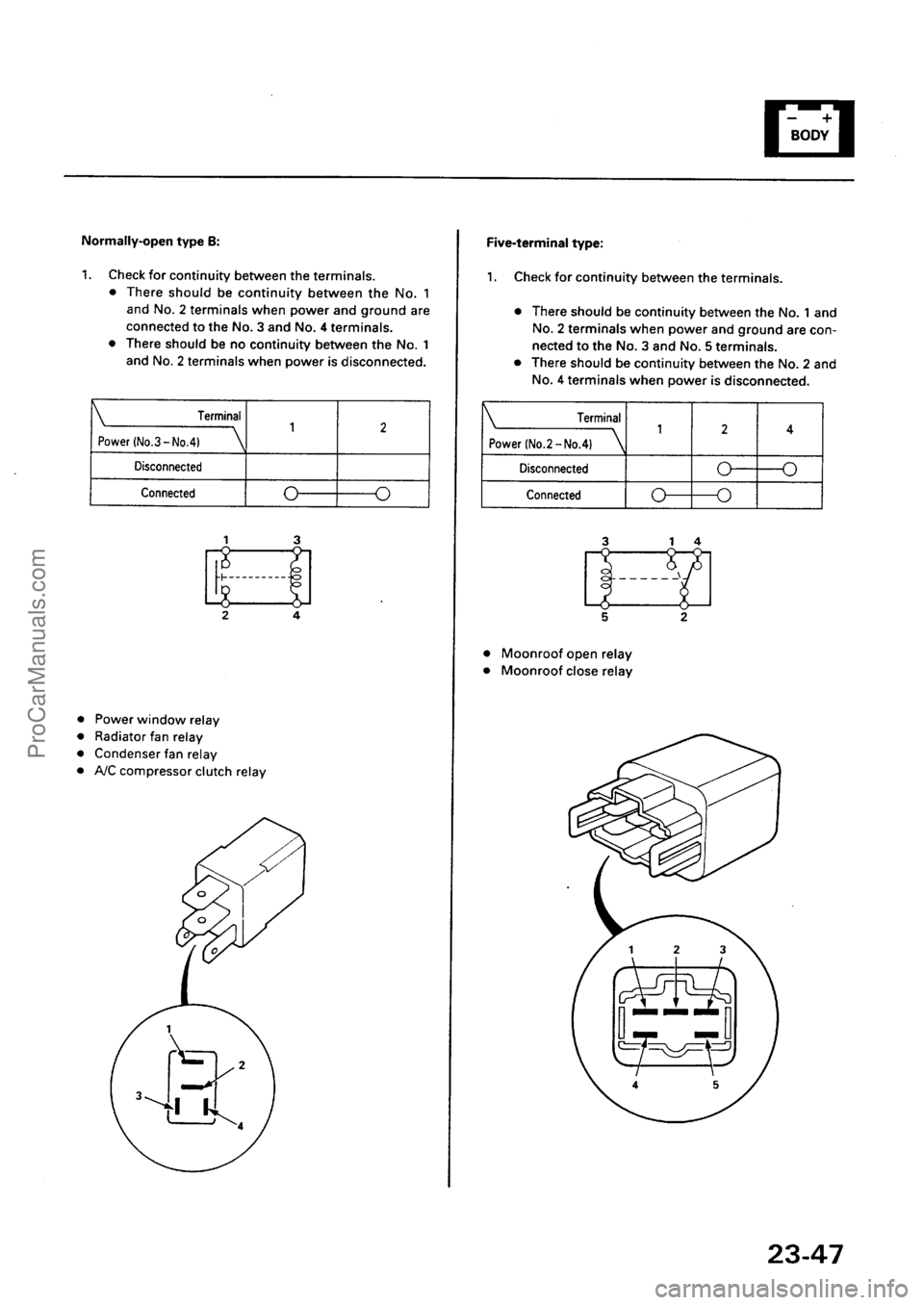ACURA EL 1997 Service Repair Manual ProCarManuals.com ACURA EL 1997 Service Repair Manual ProCarManuals.com