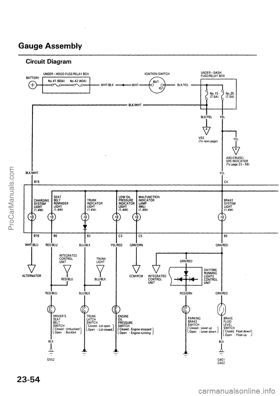 ACURA EL 1997 Service Repair Manual ProCarManuals.com ACURA EL 1997 Service Repair Manual ProCarManuals.com